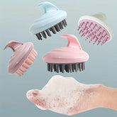 Silicone Scalp Massager Shampoo Brush
